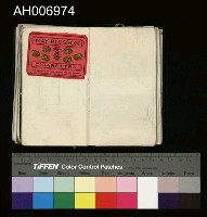 藏品(從軍手帖 (內貼慰問團女團員寫真卡))的圖片